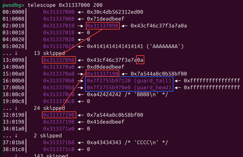first overflow state